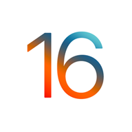 ios 16 logo concept